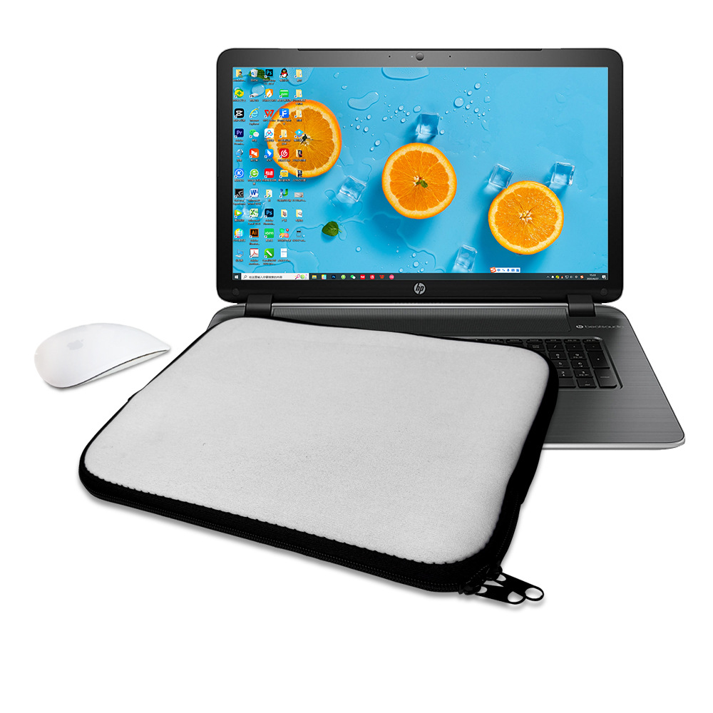 Laptop Sleeve Blank - 6 stuks/lot Lege Sublimatie Laptophoes Voor