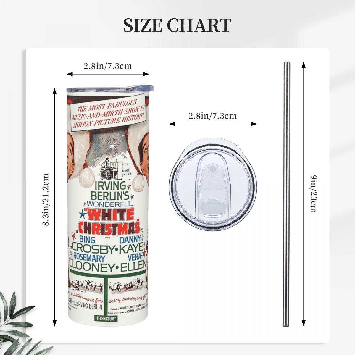 White Christmas - Bing Crosby, - Tumbler 20Oz White recensie en prijs