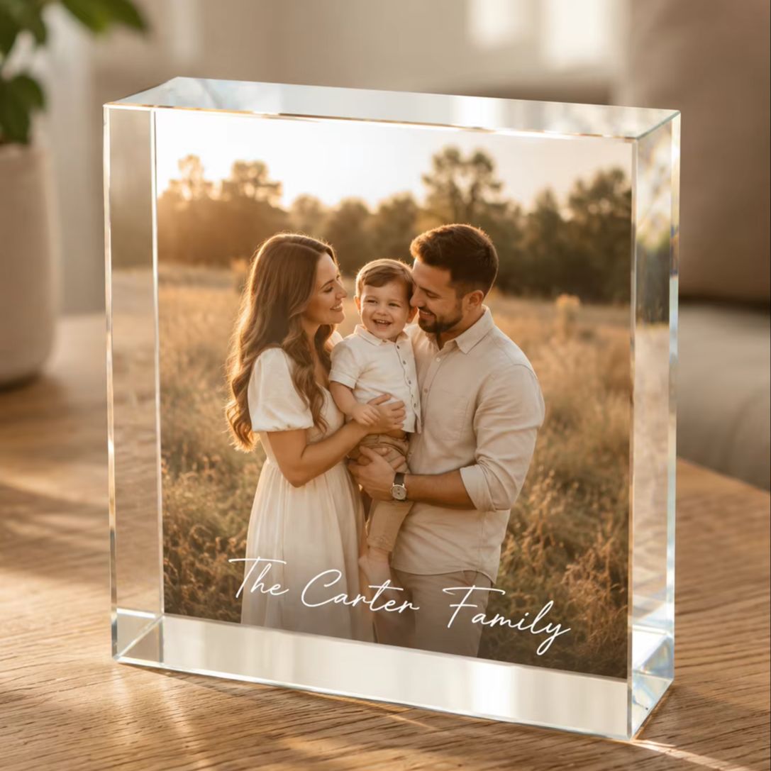 Gepersonaliseerd Familie Acryl - Photo Acrylic Block recensie en prijs