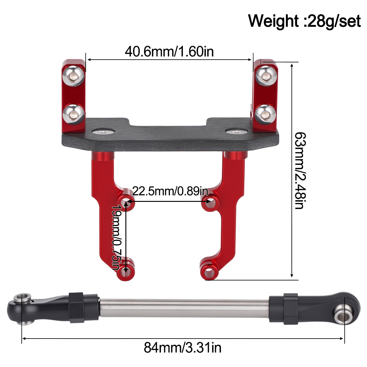Aluminiumlegering Servo Mount  - Metal Photo Panel recensie en prijs