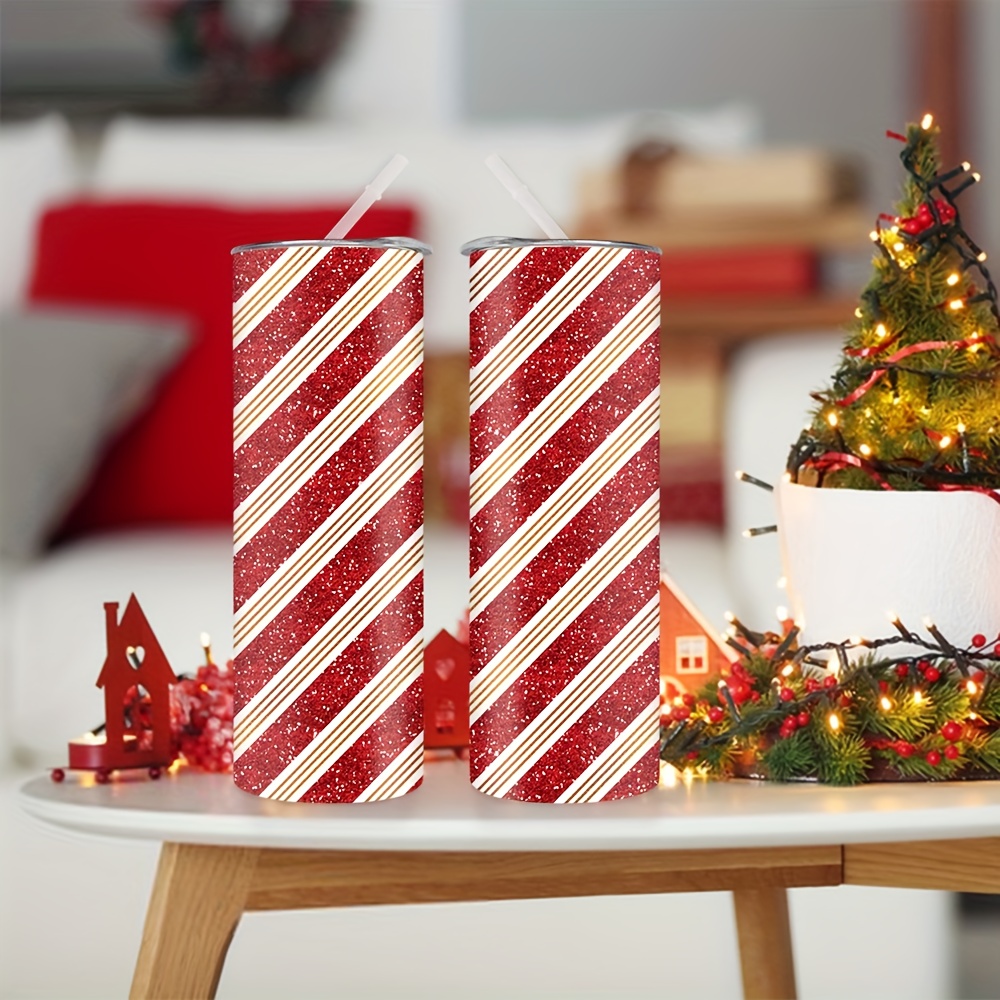 1 stuk 20oz Kerstmis Rood en W - Tumbler 20Oz White recensie en prijs