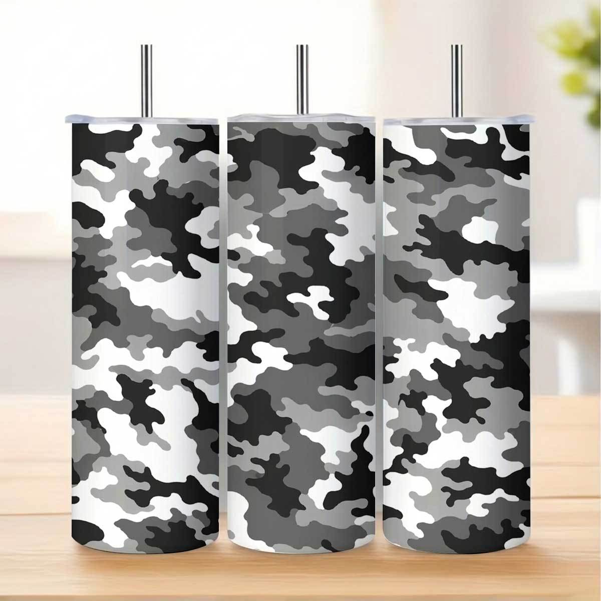 1 stuk 20oz grijs-zwart-wit ca - Tumbler 20Oz White recensie en prijs